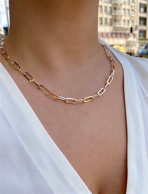 michael kors gold paper clip necklace|Michael Kors watches.